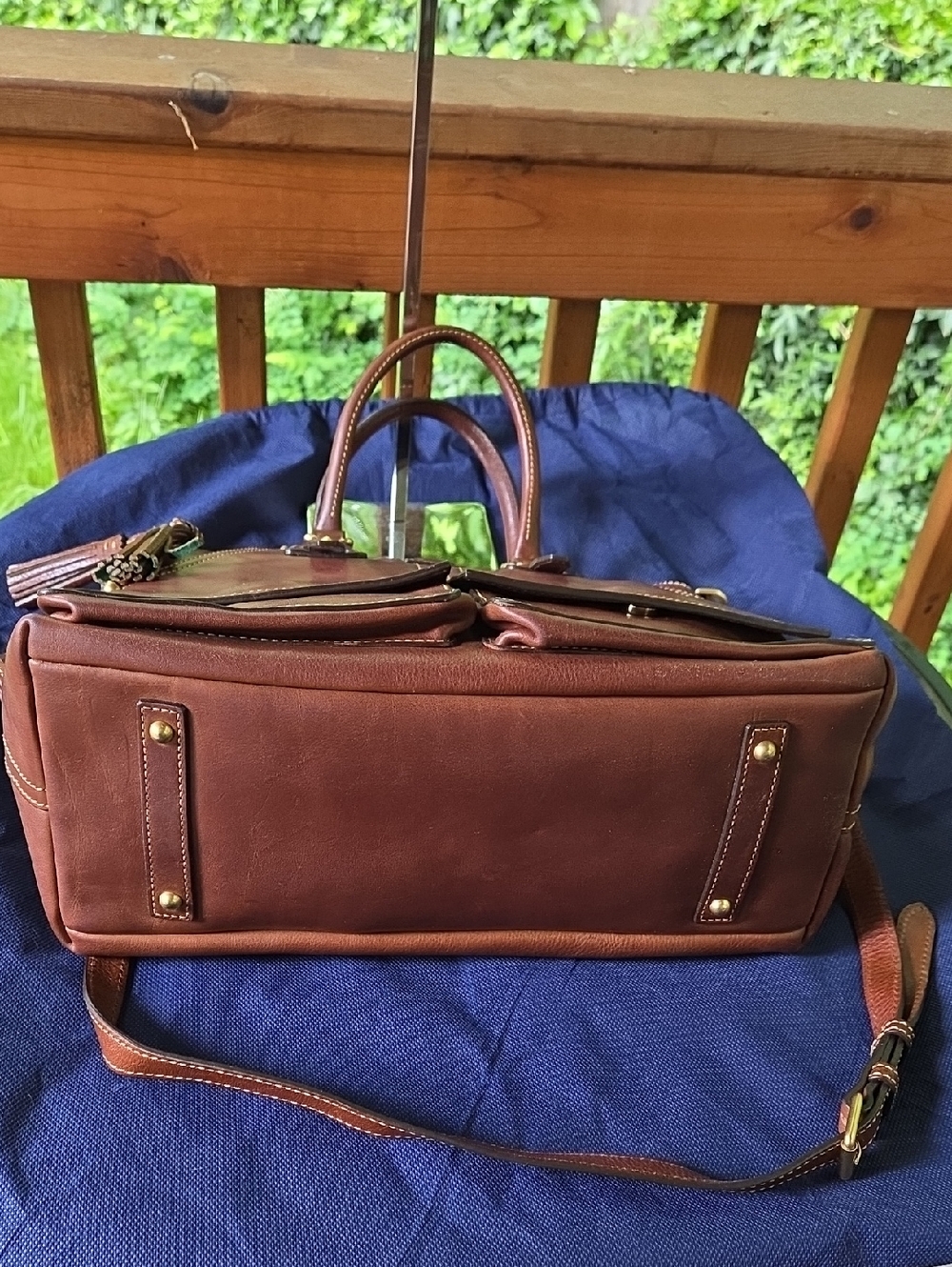 Dooney & Bourke Florentine Clayton Satchel & Wallet - Picture 4 of 13